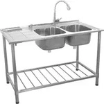Kukoo Gastrosp&uuml;le - Abtropffl&auml;che Links - Silber