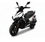 Motorroller Matador A7, 125ccm 85 km/h, Euro 5+, Racing-White GT Union - Wei&szlig;