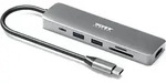Port Designs 900162, USB Typ-C, USB Typ-C, 60 Hz, 3840 x 2160, 2160p, Silber -...