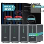 SUNNIVA&reg; 4000W Balkonkraftwerk mit 8,96 kWh Speicher MARSTEK 4x B2500-D, 8x 500W