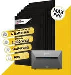 Balkonstrom Balkonkraftwerk 4000W Solaranlage mit Speicher | 2x Solarmodul...