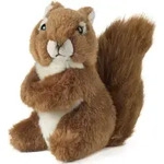 Living Nature Kuscheltier Eichh&ouml;rnchen medium 14 cm Pl&uuml;schtier - Braun/Wei&szlig;
