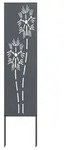 vidaXL Garten Sichtschutz-Leinwand Anthrazit 32 x 140 cm - Grau