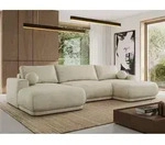 MKS MEBLE Ecksofa XXL Wohnlandschaft RINA U-Form Ecksofa mit Schlaffunktion &