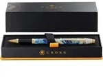 Cross Rollerball Wanderlust Malta, Wei&szlig;-Lack/Blau/Gold - Blau/Gold