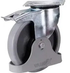 VARIOfit Bremsrolle 200 x 40 mm grau (thermoplastisch)