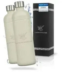 Luckymoose Infinity 2x Edelstahlflaschen Wassersprudler 1,25L &ndash; Kompatibel...