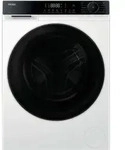 Haier HWD80-BP14357NTU1, Frontlader, Freistehend, Wei&szlig;, Links, Schwarz, Schwarz -