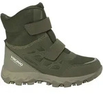Viking Track Warm WP 2V Kinder Wasserdichte Winterstiefel mit Warmfutter Olive,