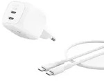 Belkin WCH019kq1MWH-B6, Drinnen, AC, 1 m, Wei&szlig; - Wei&szlig;
