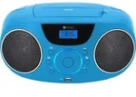 Tragbares Radio Melody Pr 815, CD-Player, USB, LED Beleuchtung, Blau - Blau