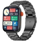 Atlanta 9739/7 Smartwatch mit 2 B&auml;ndern Schwarz - Schwarz
