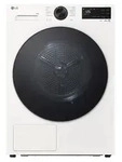 LG RT10X7, Freistehend, Frontlader, W&auml;rmepumpe, Wei&szlig;, Ber&uuml;hrung, Drehregler,