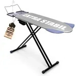 BigDean B&uuml;gelbrett XXL (120x45 cm B&uuml;gelfl&auml;che) inkl. ausklappbarer