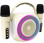 Celly PARTYMIC2, 6,6 cm, 6 W, 4 Ohm, Kabellos, 10 m, Wei&szlig; - Wei&szlig;
