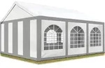 Hochwertiges Partyzelt 3x6 m Pavillon Zelt ca. PE Plane 450 N Gartenzelt...
