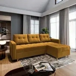 Masseno Ecksofa MILO L mit Schlaffunktion L-Form, Sofa mit Bettkasten,