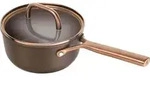 Zwilling Milano Stieltopf mit Glasdeckel 18 cm Braun - Braun