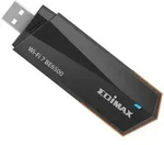 EDIMAX WL-USB EW-7822UBE BE6500 Mini Wi-Fi 7 USB inkl. Dock. - Transparent