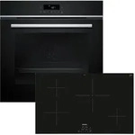 Siemens iQ100 PQ100I80, Zonen-Induktionskochfeld, 4 Zone(n), Glaskeramik, Schwarz,
