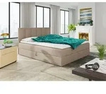 Boxspringbett Star mit Topper, Bonell-Matratze und 2 Bettk&auml;sten, Doppelbett,
