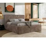 MKS MEBLE Polsterbett mit Bettkasten TILIANO CLASSIC Doppelbett mit Kopfteil...