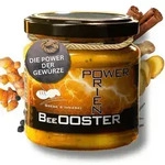 Orient BeeOOSTER Power Honigmischung 250g | Grega's Imker Honig mit Kurkuma,