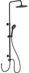 Duschsystem Watersaving Schwarz