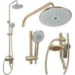 Rea Duschgarnitur VERSO BRUSHED GOLD - Gold