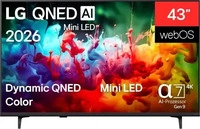 LG 43QNED72B6B.AEU, LG QNED 43QNED72B6B, 109,2 cm (43"), 4K Ultra HD, QNED,...