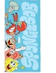 Herding Spongebob Squarepants Velours-handtuch 75x150 Cm Blau Blau One Size - Blau