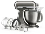 KitchenAid 5KSM50PKVEMS, Standmixer, Grau, Schlagen, Mixen, Whisking, 4,7 l,