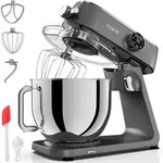 Fentic K&uuml;chenmaschine 1800W, 7L Edelstahl-R&uuml;hrsch&uuml;ssel, Knetmaschine f&uuml;r Brotteig