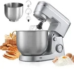 K&uuml;chenmaschine - Standmixer Knetmaschine - Leistung 1500 W - Edelstahlsch&uuml;sseln 4,2