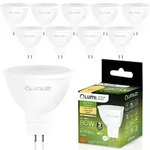 LUMILED GU5.3 LED Lampen Leuchtmittel Spot 10 St&uuml;ck Set, MR16 8W (entspricht...