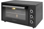 Elektrischer Backofen 45L 1634W 300&deg;C Umluft Tischofen - Schwarz