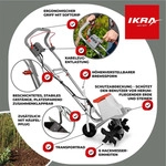 IKRA Elektro Motorhacke IEM 1500 | 1500 W | 32&ndash;45 cm Arbeitsbreite |...