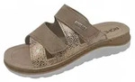 Rohde Damen Pantolette mit Blumendruck und Lederdecksohle Baviera 1302,...