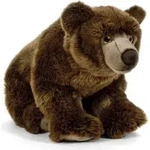 Living Nature Kuscheltier Braunb&auml;r gro&szlig; 45cm Pl&uuml;sch Spielzeug