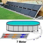 Solar Heizmatte Pool Solarmatte Swimmingpool Heizung Schwarz 700x76x6cm