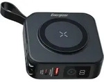 Energizer QM10001AC, 10000 mAh, Lithium Polymer (LiPo), Kabelloses Aufladen, Schwarz