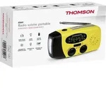 Thomson RT260Y gelb Notfallradio UKW,Kurbel/Solar/USB-C,2000mAh - Gelb