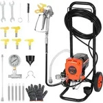 VEVOR Airless-Farbspritzger&auml;t Spr&uuml;hger&auml;t mit Standfu&szlig; 900 W 3300 psi,