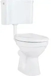 Belvit WC Set Taharet Wandanschluss mit Bidet Funktion, Softclose Sitz und Eck