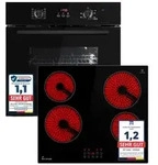 Backofen und Kochfeld SET8005FBCH5900RL - Schwarz
