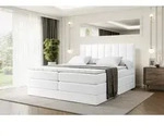 ALTDECOR Boxspringbett mit 2 Matratzen und Topper - 140x200 cm - OTTA KING -...