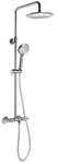Sapho Solaria Duschs&auml;ule mit Thermostat-Armatur, Chrom
