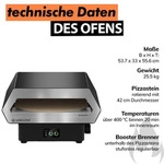 Outdoorchef Pizzaofen Prismo 420G gasbetrieben Art.Nr. 18.129.11 3 % Vorauskassa -