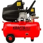 KRAFT&DELE | &Ouml;lkompressor, 24-Liter-Tank, Ansaugleistung, wartungsarm, Manometer,