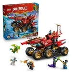 LEGO NINJAGO W&uuml;stensegler - 3-in-1 Ninja-Spielset, umwandelbar in fliegendes Boot,